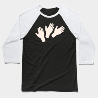 Waving hands Baseball T-Shirt